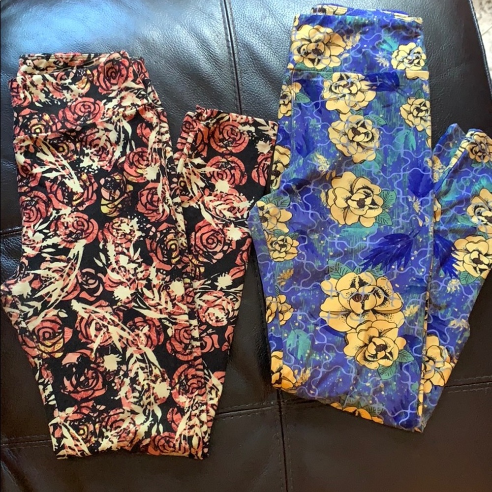 SOLDFloral Lula row leggings